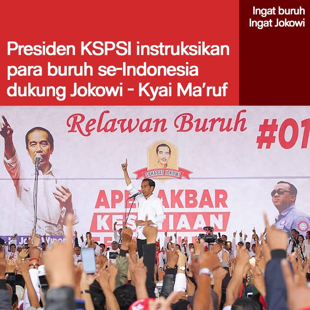 Kampanye Jokowi, Buruh Ramaikan Bandung Warga Solo Antusias