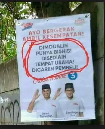 Sandi ke Milenial DKI: Mau Bebas Ujian Nasional Adik-adik? Tusuk 02