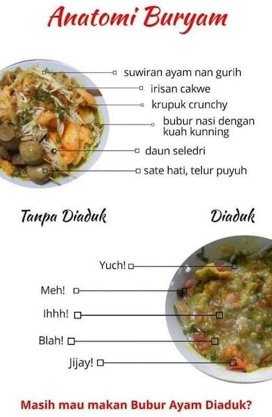 Anatomi Bubur Ayam: Perkara Bubur Diaduk vs Nggak Diaduk Masih Berlanjut