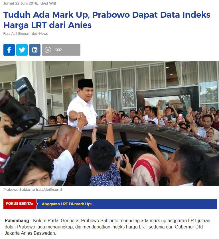 Anies Ajukan Proposal Proyek DKI Rp 571 Triliun, Ini Rinciannya