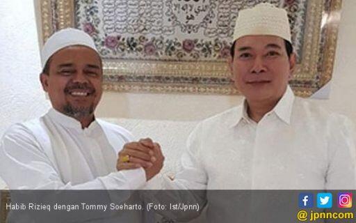 Habib Rizieq Doakan Partai yang Dipimpin Tommy Soeharto Lolos ke Senayan