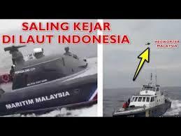 Saling Kejar Di Laut Indonesia, Loh Kok Bisa ? Katanya Berdaulat !!