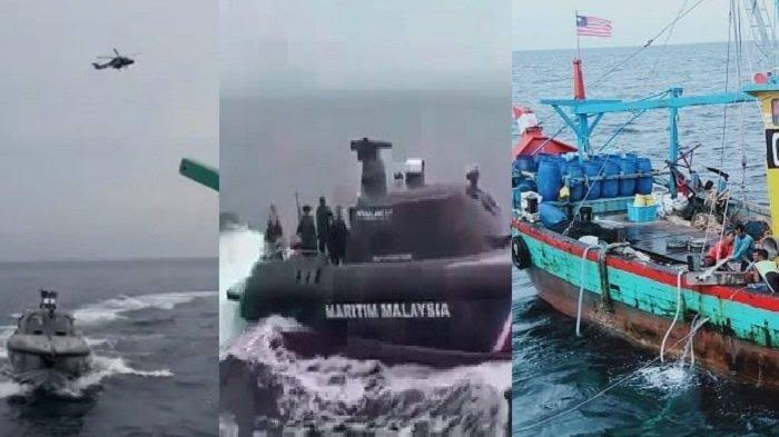 Saling Kejar Di Laut Indonesia, Loh Kok Bisa ? Katanya Berdaulat !!