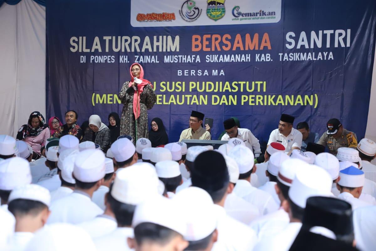 Ajak Masyarakat Jaga Sdi, Menteri Susi Ingatkan Perang Pangan Di Masa Mendatang