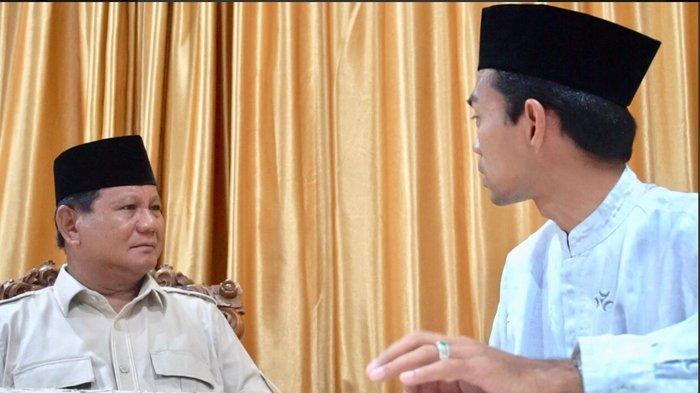 Video Viral Pertemuan Prabowo & UAS, Capres 02 Itu Menangis Saat Dinasihati