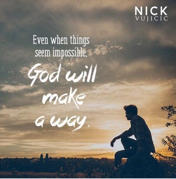 10 Quotes Motivasi dari Nick Vujicic, Inspirator Difabel yang Mendunia