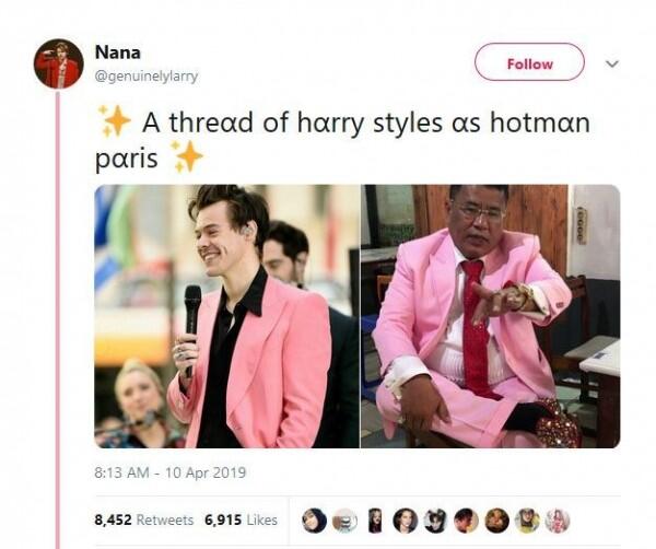 10 Style Hotman Paris yang Mirip Idol Internasional, Kocak!