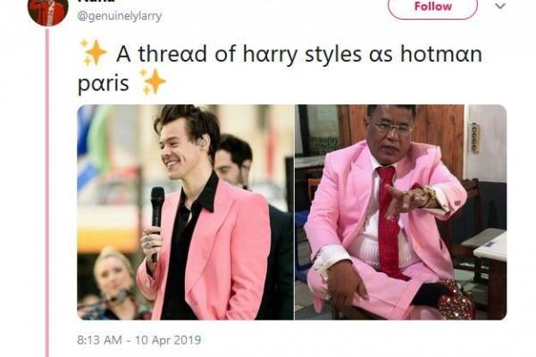 10 Style Hotman Paris yang Mirip Idol Internasional, Kocak!