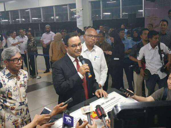 Resmikan Stasiun MRT ASEAN, Anies : Jakarta Ibu Kota ASEAN
