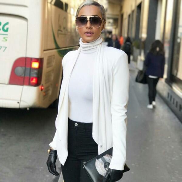 9 Monochrome Style ala Kimmy Jayanti, Tampak Classy & Stunning Abis!