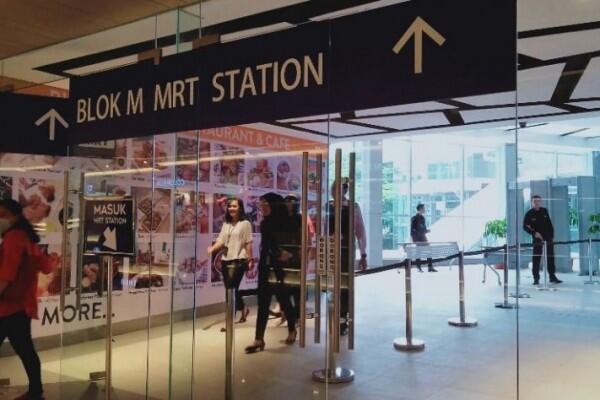 Berkah MRT, Plaza Blok M Semarak Lagi
