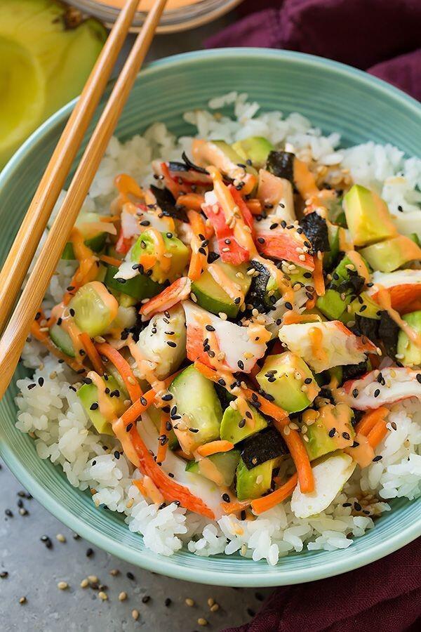 Kekinian Banget! 7 Aneka Macam Sushi Bowl, Bisa Jadi Ide Santapan