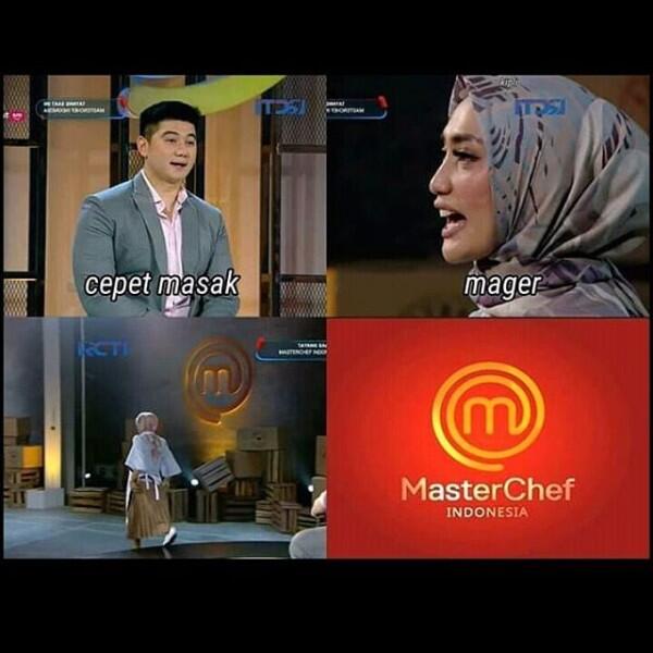 Bikin Ngakak, Ini 10 Meme Kocak Acara MasterChef Indonesia
