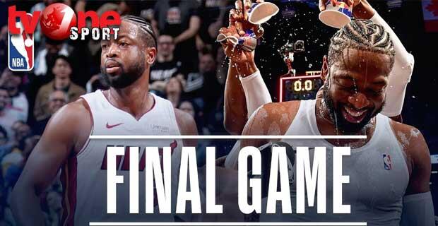 Triple-Double Tutup Karir Dwyane Wade