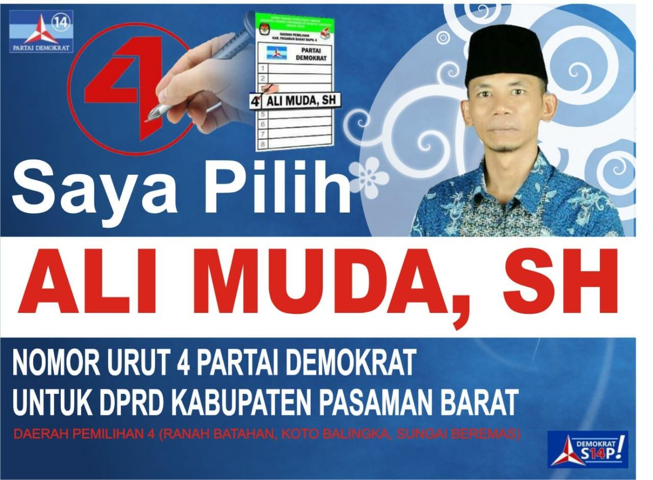 Ali Muda Aktivis Pemuda Lanjutkan Pengabdian Menuju Legislatif