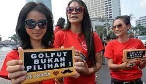 Emang yakin golput bisa merubah keadaan?