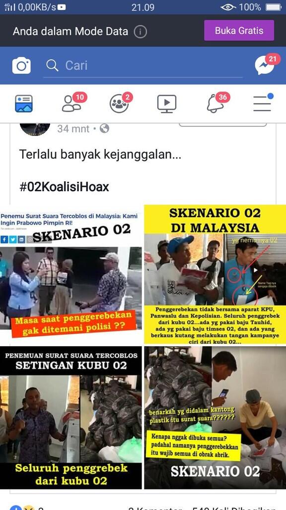 Polemik Ketua Panwaslu Malaysia, Yunarto Tanya Hadirnya Yaza di Acara Prabowo-Sandi