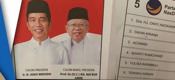 Tanggapan Jokowi Soal Penemuan Surat Suara Tercoblos di Malaysia