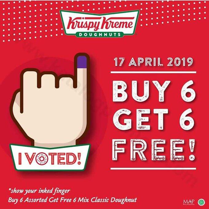 Kumpulan Promo Diskon Pemilu 2019, Makanya Jangan Golput!