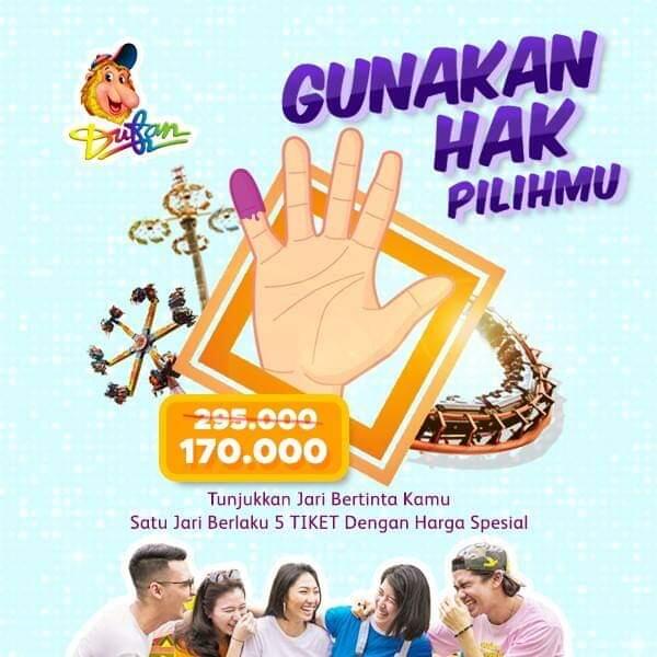 Kumpulan Promo Diskon Pemilu 2019, Makanya Jangan Golput!