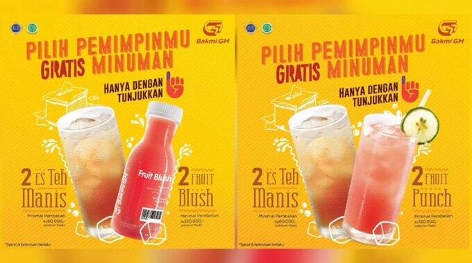 Kumpulan Promo Diskon Pemilu 2019, Makanya Jangan Golput!