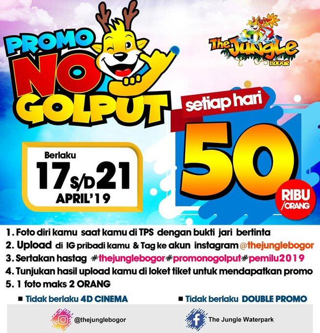Kumpulan Promo Diskon Pemilu 2019, Makanya Jangan Golput!