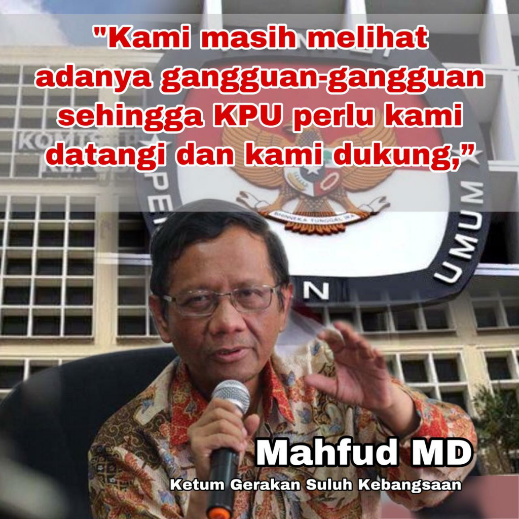 Mahfud MD & Sejumlah Tokoh Siap "Pasang Badan" Hadapi Ancaman People Power Amien Rais
