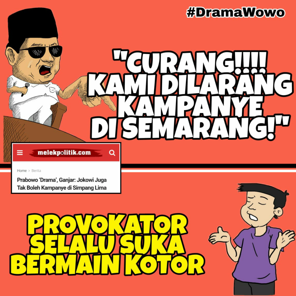 Drama Lagi, Prabowo Ternyata Tak Paham Penggunaan Lapangan di Semarang