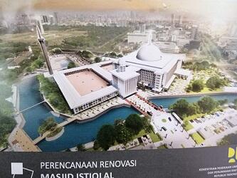 Pemerintah Akan Mempercantik Arsitektur Masjid Istiqlal