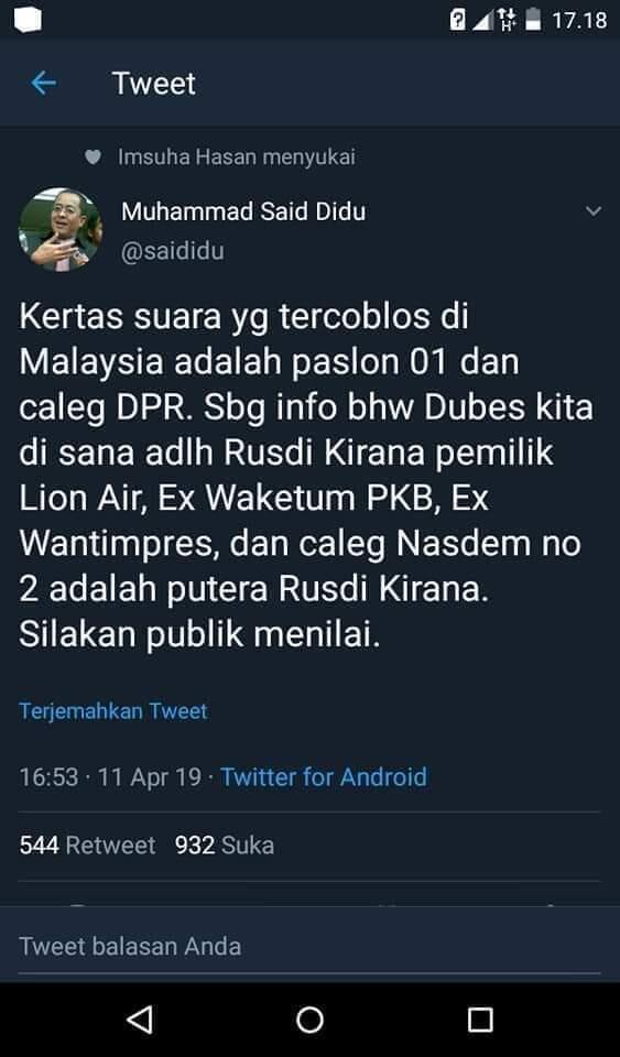 Bawaslu Akui Sudah Ada Tanda-Tanda Keanehan Proses Pemilu di Malaysia