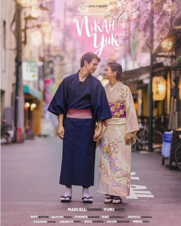 10 Potret Mesra Yuki Kato dan Marcell Darwin di Jepang, Nikah?
