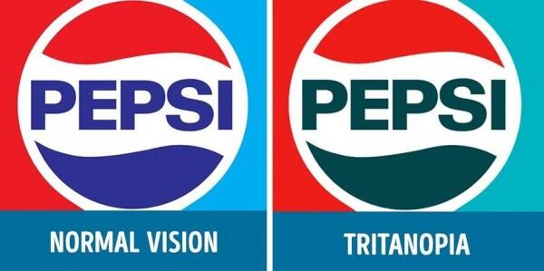 8 Gambar Bedanya Apa Dilihat Orang Normal vs Buta Warna Tritanopia