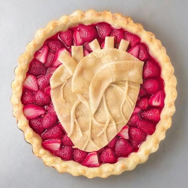 11 Pie Buah yang Uniknya Kebangetan, Yakin Punya Hati buat Makan?