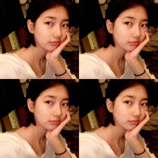 10 Potret Memesona Bae Suzy dengan Tampilan Bare Face