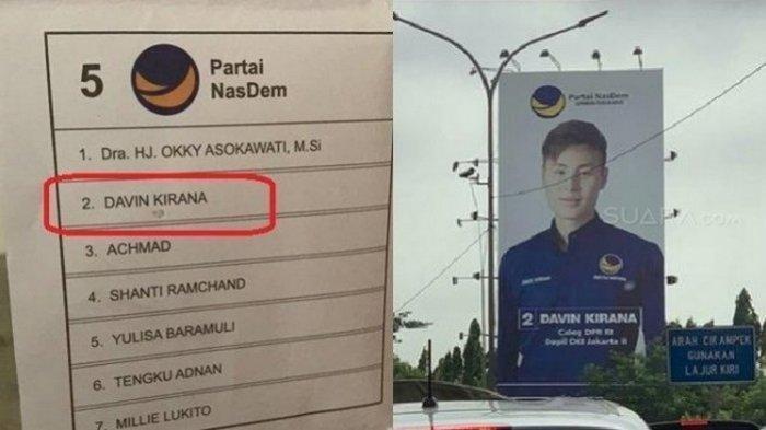 Davin Kirana,Caleg yg Surat SuaranyaTercoblos Itu Anak Bos LionAir&Dubes di Malaysia