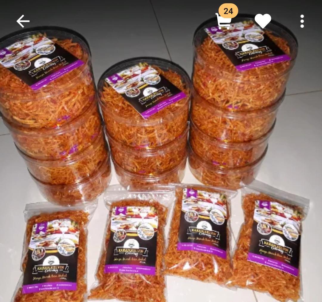 Keripik Kentang Pedas Mustofa