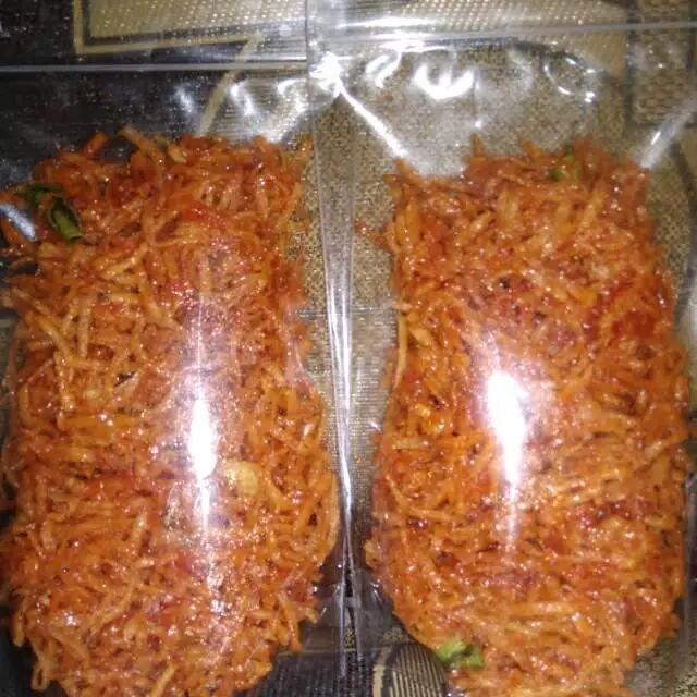 Keripik Kentang Pedas Mustofa