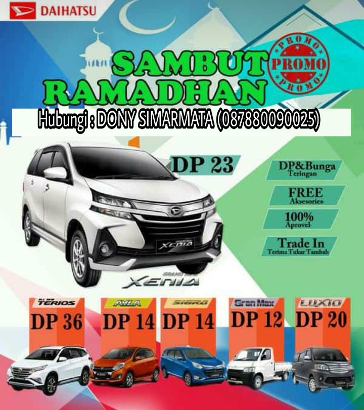 Promo Daihatsu "April Seru" Lebaran Asik, Mudik Bareng Daihatsu