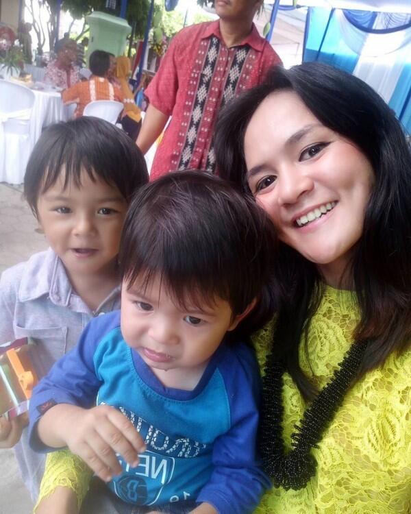 10 Potret Lucu Ketiga Anak Andika Kangen Band & Mantan Istrinya, Caca