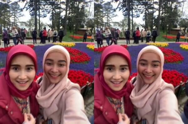 10 Potret Liburan Ayu Ting Ting di Turki, Anggun dengan Hijab!