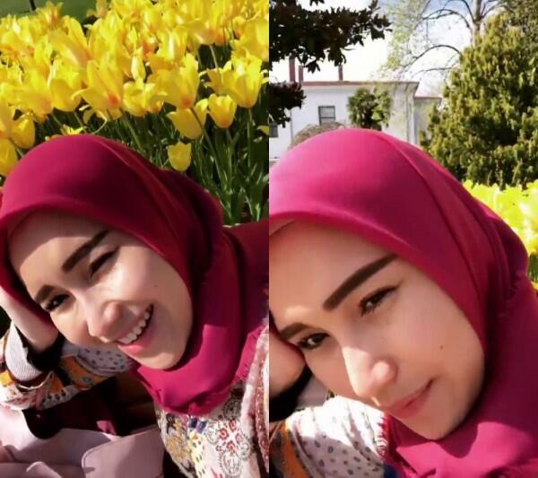 10 Potret Liburan Ayu Ting Ting di Turki, Anggun dengan Hijab!
