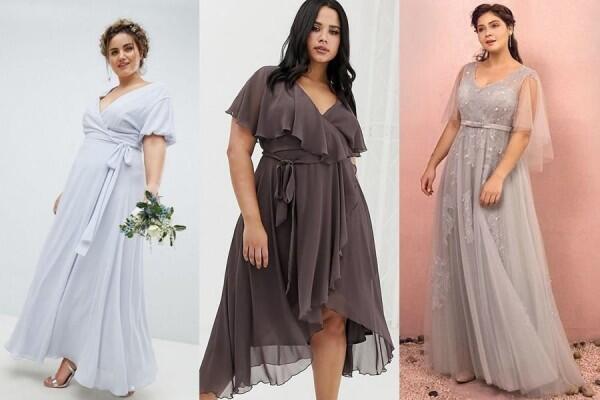 8 Inspirasi Model Gaun Bridesmaids untuk Pemilik Tubuh Berisi