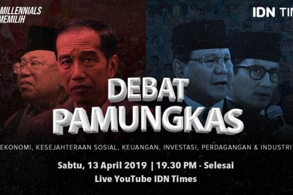 Ini Dia Kostum yang Dipakai Calon Pemimpin Indonesia di Debat Terakhir