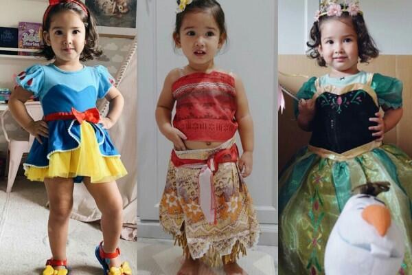 10 Potret Seraphina Rose Saat Kenakan Berbagai Kostum Unik, Gemas!