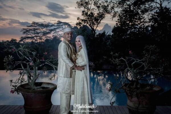 10 Momen Haru & Sakral Pernikahan Rifqa Malsyita, Adik Zaskia Mecca