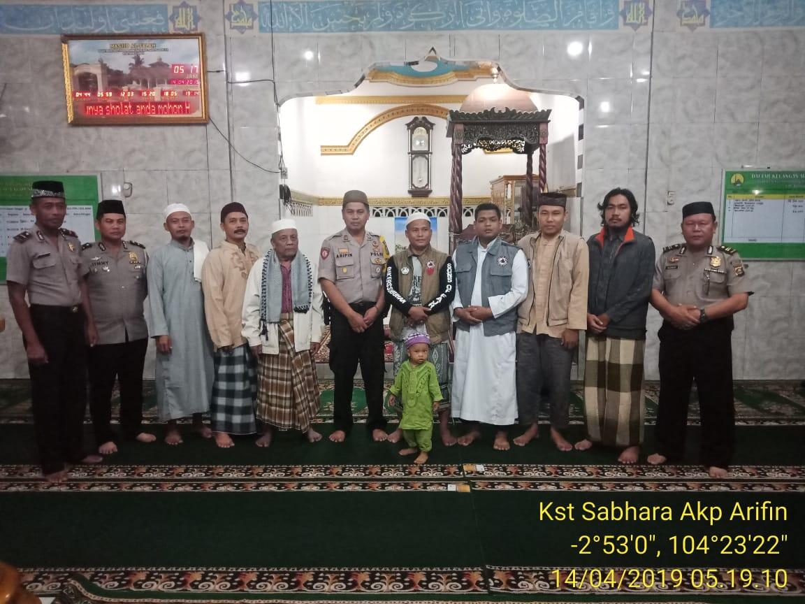 Dekati Umat, Kasat Sabhara Polres Banyuasin Safari Shubu