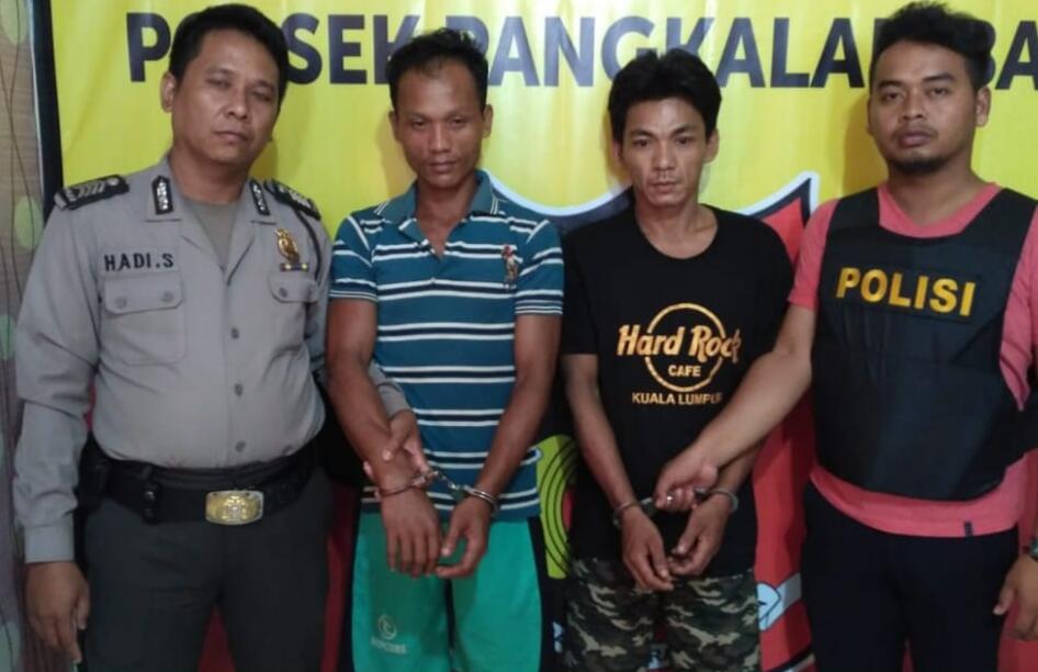 Curug Karet, Tiga Pelaku di Amankan Polsek Pangkalan Balai