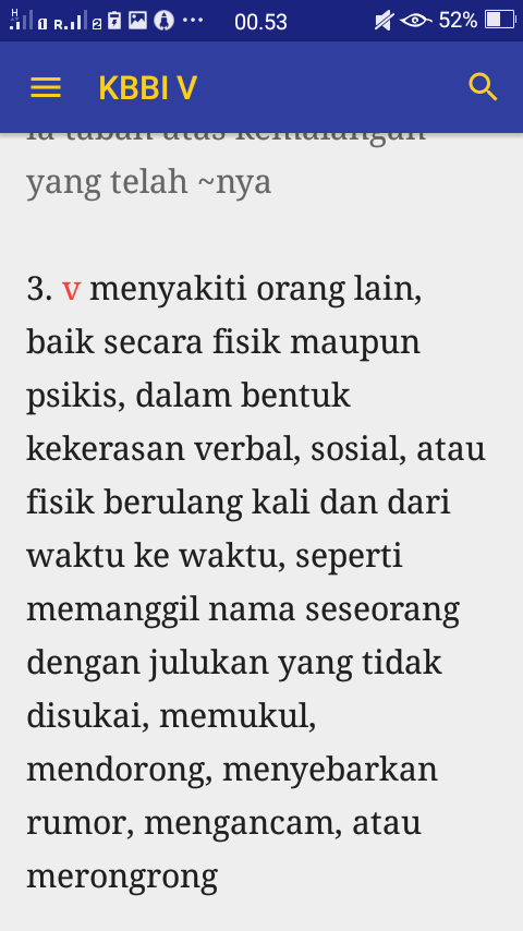 PERUNDUNGAN harus Dicegah, Dihindari, Dan Dilawan