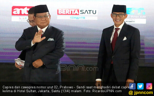 Jika Menang Pilpres 2019, Prabowo - Sandi Janji Tidak akan Ambil Gaji