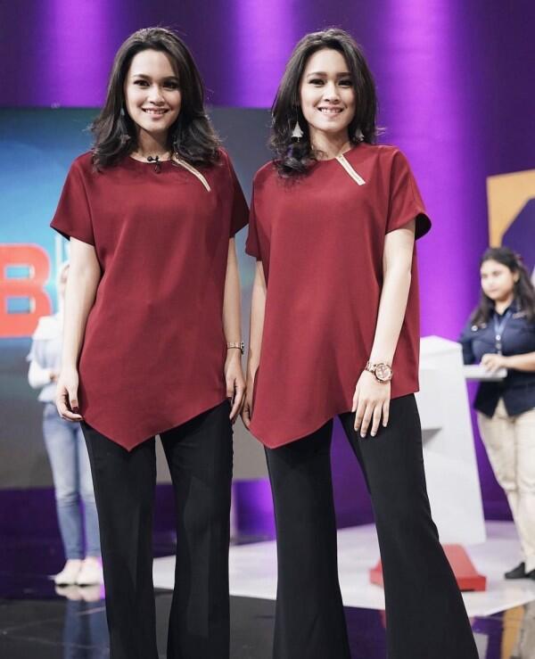 10 Potret Kompak Twinda dan Twindy, Saudara Kembar Sesama Publik Figur